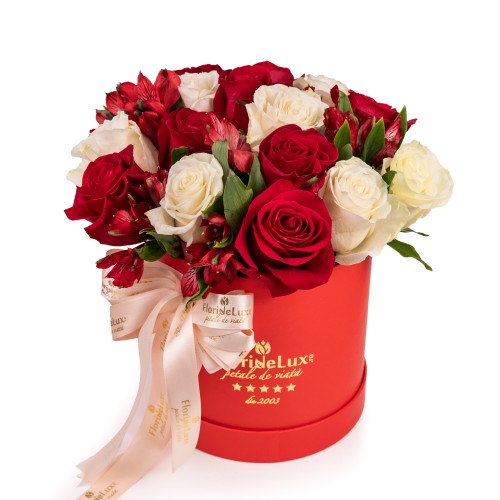 Box of roses My Heart is Yours (standard)