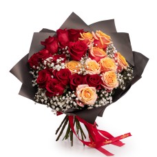 Bouquet of Passionate Love roses (Deluxe)