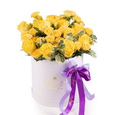 Box of sunshine roses (Deluxe)