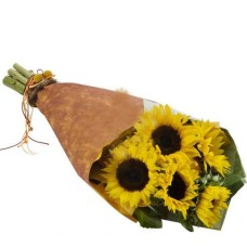 Bouquets In Romania - Sunflowers (Standard)