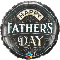 Happy Father's Day Chalk Balloon- (BNE Delivery)