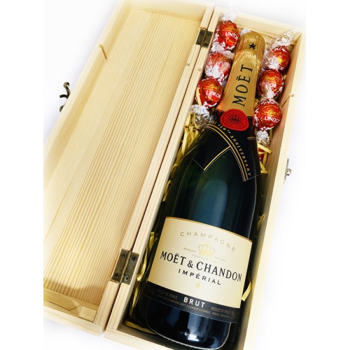 Moet and Chocolates Gift Box