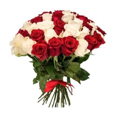 29 Red White Roses (Regular)