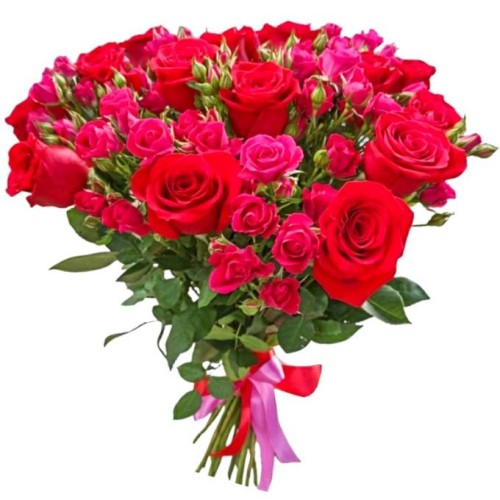 Big Bright Red bouquet (Regular)