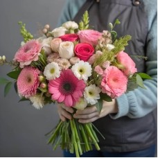 Pink & White Florist Choice (Regular)