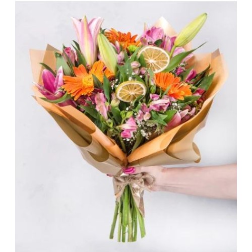 Lilys, Gerberas y Astromelias
