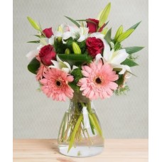 Lilies, Roses and Gerberas - My True Love
