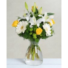 Lilies, Gerberas and Roses - Sun and Clouds
