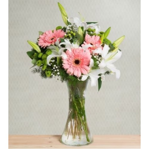 Gerberas and Lilies - Sweet as Candy
