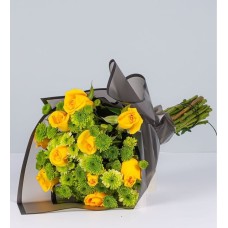 10 Yellow Roses - Touch Of Spring
