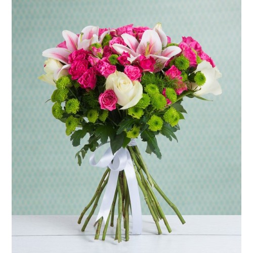 Pink Rambler Roses - Cheerful Hug