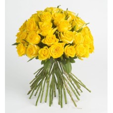Canary Yellow - Bouquet Of Yellow Roses