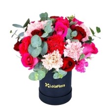 Roses and Carnations in Box