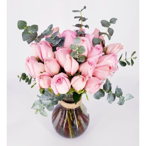 36 Pink Roses