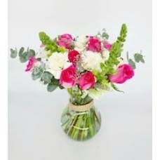 Topaz Roses, Doggies and Carnations
