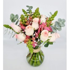 Roses And Pink Perritos