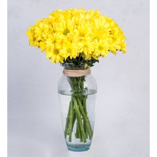 Arrangement Of Yellow Daisies