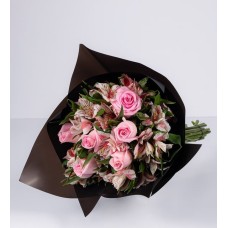 Bouquet of Pink Astromelias