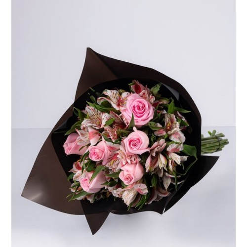 Bouquet of Pink Astromelias