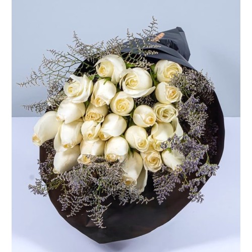 Bouquet 24 White Roses