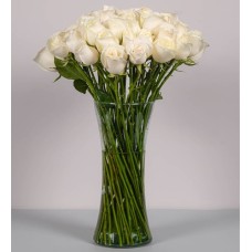 50 White Roses