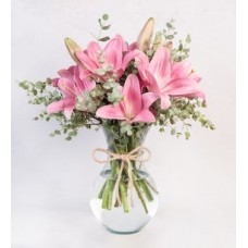 Arrangement of Pink Lilys