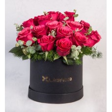 Boxed Topaz Roses