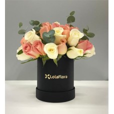 Boxed Mixed Roses