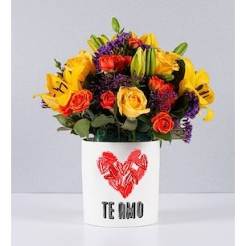 Perfect Autumn Pot With Love Sticker