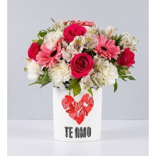 Special Romantic Pot With Love Sticker