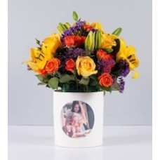 Perfect Autumn Pot With Personalized Sticker