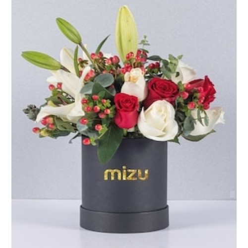 Combined Roses and Lily Box