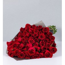 Bouquet of 50 Red Roses