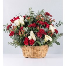 Winter Combined Roses Basket