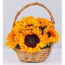 Jr Sunflower Basket