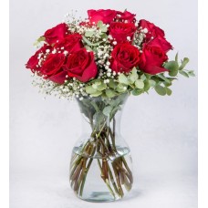 15 Red Roses