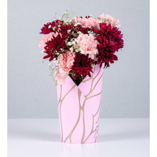 Deco Box Daisies And Carnations