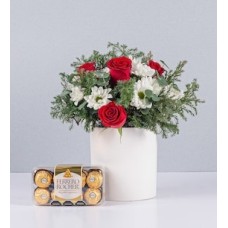 Winter Pot and Ferrero