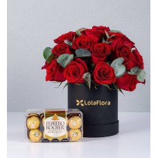 Black Box Red Roses And Ferrero 16