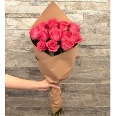 12 Topaz Roses
