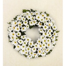 White Daisies in a Wreath