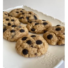 Chocolate Chip Cookie Stuffed With Nutella