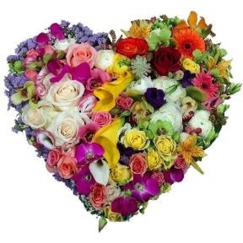 Strikingly Chic Heart
