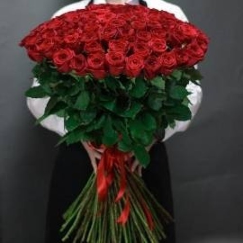 Luxury Scarlet Roses (55 Roses)