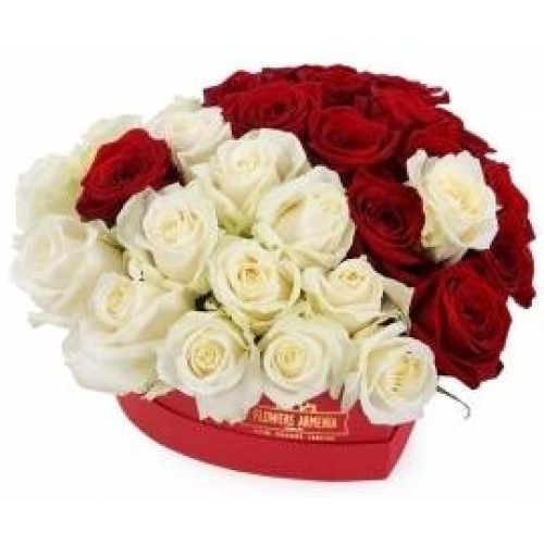 Flower box « Love Heart»
