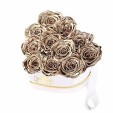 Flower box «Golden Kiss»