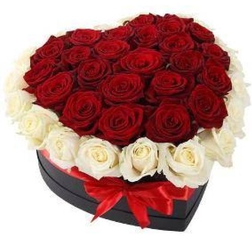 Heart Box Flowers