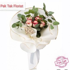 Half Dozen Roses Bouquet Simple but Elegant(Standard)