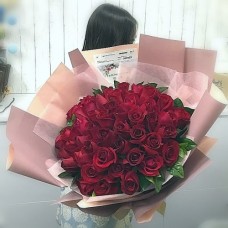 50pcs Roses Valentines Bouquet (Standard)