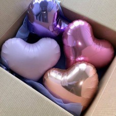 Balloon post / Box of Hearts â€“ Pink